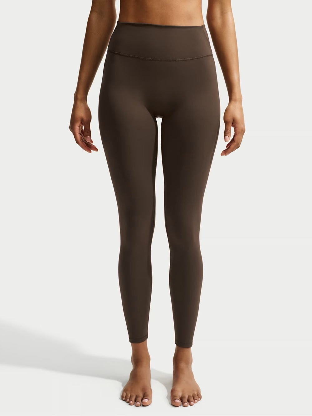 NikeSKIMS Matte Women's High-Waisted 26" Leggings Brown Size M